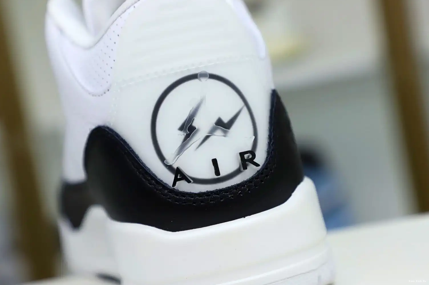DESIGN JORDAN 3 'WHITE' Kimikick AIR RETRO SP X FRAGMENT 0523